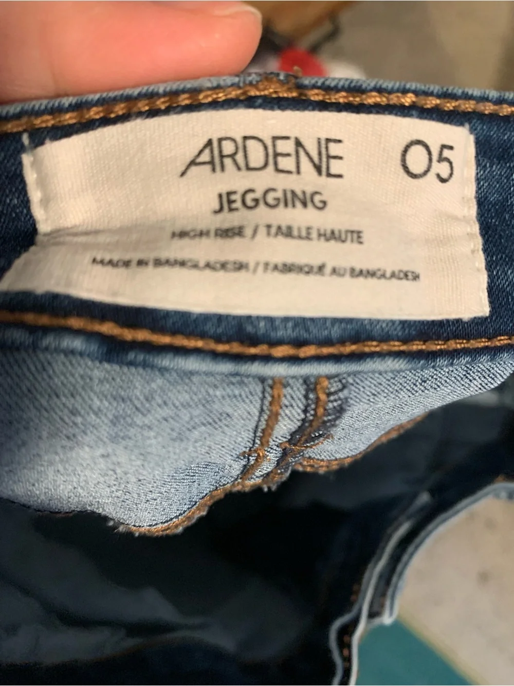 Ardene Women’s High Rise Blue Jeggings Size 5